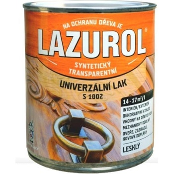 LAZUROL Syntetický lak na kov a drevo S 1002/0001 matný, 4l
