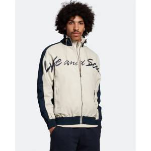 Lyle and Scott Яке Lyle and Scott Panelled Sport Jacket - White