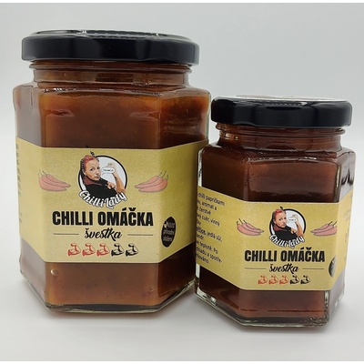 Chilli Lady Chilli omáčka Švestka pálivost 3 260 g