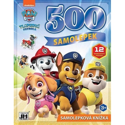 Jiri Models Velká samolepková knížka 500 Tlapková Patrola – Zboží Mobilmania