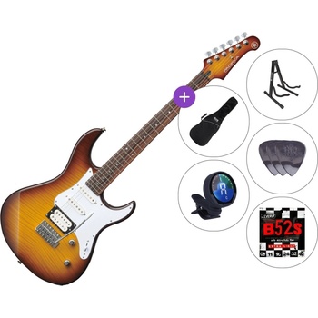 Yamaha Pacifica 212V FM SET 3 Tobacco Brown Sunburst Електрическа китара