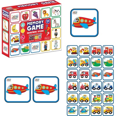 Akar Memory game говореща играчка АВТОМОБИЛИ (90-146)