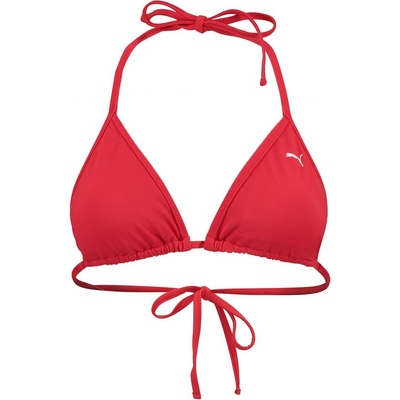 Puma dámske plavky Triangle Top červená
