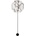 Karlsson Стенен часовник Pendule Longue Marble бял (KA5860WH)