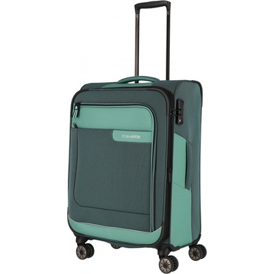 Travelite Viia 4w Green 80 l – Zboží Dáma