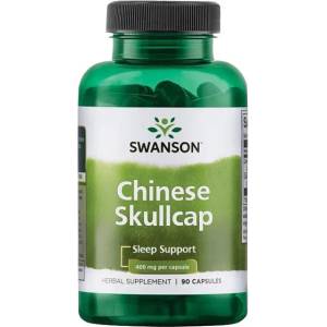 Swanson Chinese Skullcap, 400 mg, 90 капсули, Swanson (SW1128)