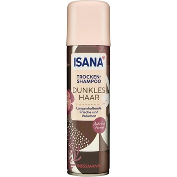 Isana suchý šampon pro hnědé vlasy 200 ml