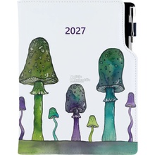 Design B5 týdenní 2027 Houby