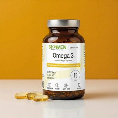 BIOWEN Omega 3 660 mg EPA 440 mg DHA 90 kapslí