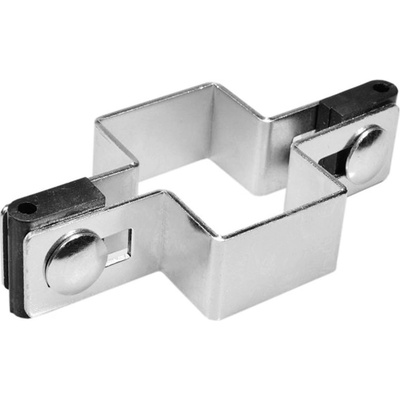 Úchyt panelu ke sloupku 60x40 mm průběžný Zn
