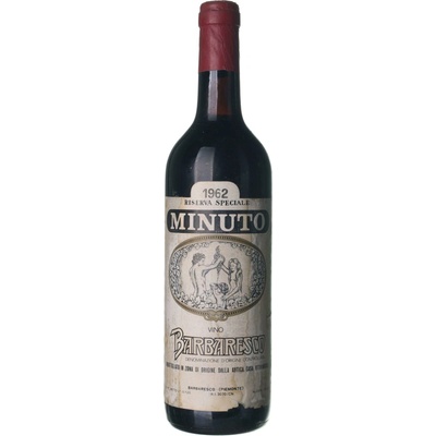 Minuto Barbaresco Riserva suché červené 1962 13% 0,72 l (holá láhev)