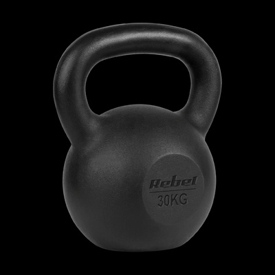 REBEL ACTIVE Litinový kettlebell 30 kg