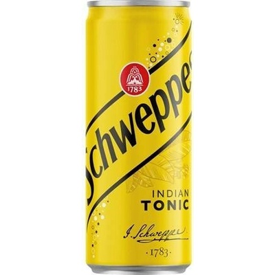 Schweppes Tonic plech 24 x 330 ml