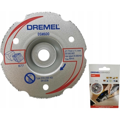 Dremel DSM600 univerzální vypouklý řezný kotouč