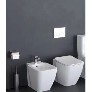 Ideal Standard Комплект тоалетна чиния, биде и тънък капак с плавно затваряне Ideal Standard Strada II AquaBlade BackToWall (T296801+T360101+T456701)