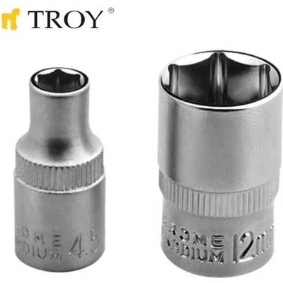 TROY 1/4 Вложка за тресчотка (8mm-Ф11, 8mm-L25mm) (T 26147)