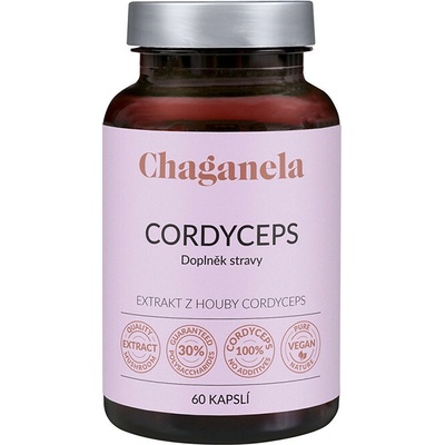 Chaganela Extrakt z cordycepsu 150 kapslí