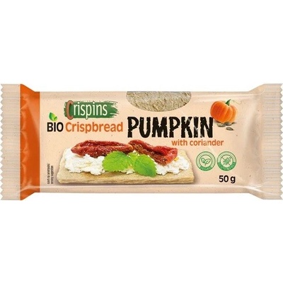 Extrudo Chlebíček dýňový s koriandrem Crispins BIO 50 g