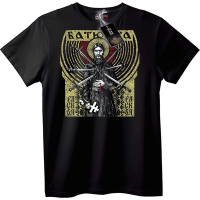 NOONEBRAND Тениска BATYUSHKA Религиозен Воин - 5XL, White
