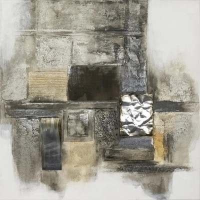 FALC Maľovaný obraz Abstract 100 x 100 cm