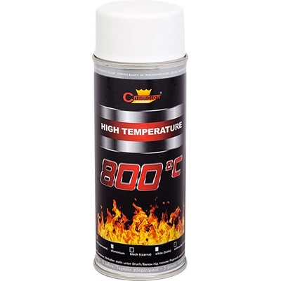 Champion Color Спрей - Боя Шампион Бял Термоустойчив, Високо Температурен 400мл RAL9003 Champion Color (36047)