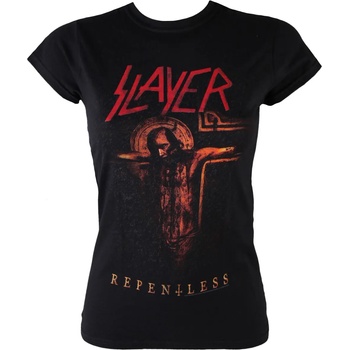 Image 1 of ROCK OFF тениска метална дамски Slayer - Непокаян Разпятие - ROCK OFF - SLAYTEE28LB