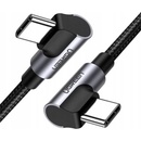 Ugreen US323 USB-C to USB-C Angled, PD, 3A 60W, 2m, černý