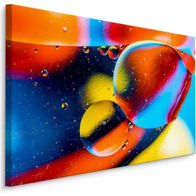 MyBestHome BOX Plátno Barevné Abstraktní Kapky Varianta: 90x60