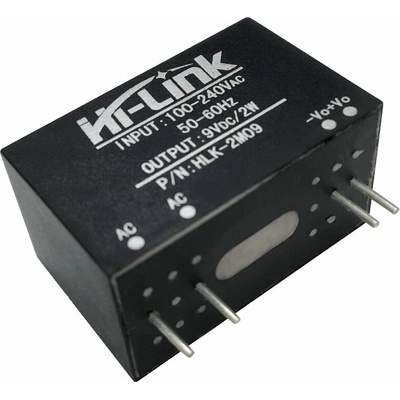 Napájecí zdroj Hi-Link HLK-2M09 2W (230V AC / DC 9V 230mA)