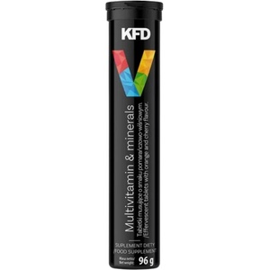 KFD Nutrition Multivitamin & Minerals Effervescent [24 ефервесцентни таблетки] Череша с портокал