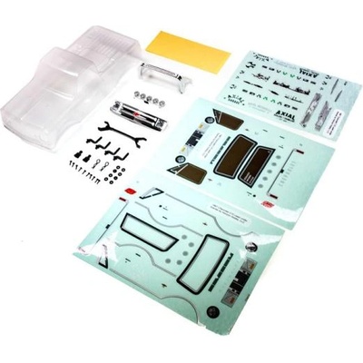 Axial каросерия Chevy C10 1967 прозрачна: SCX24