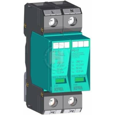 Svodič přepětí AC T1+T2 Kiwa 81.002 2P 280V/12,5kA