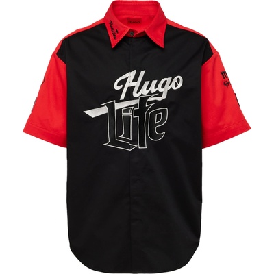 HUGO Red Риза 'Escar' черно, размер XXL