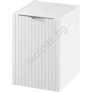Cersanit S1015-002 - Подвесен шкаф за баня TIRSO 40x45 см матов бял (CS0223)