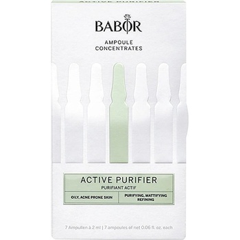 BABOR Ampoule Concentrates Active Purifier комплект от 7х2мл концентриран серум за мазна и проблемна кожа за жени 1 бр