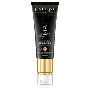 Eveline Cosmetics Matt My Day dlouhotrvající make-up 04 Beige 40 ml
