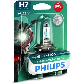 Philips X-tremeVision Moto H7 12V 55W PX26d