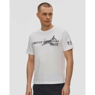 Aeronautica Militare Bílé pánské tričko