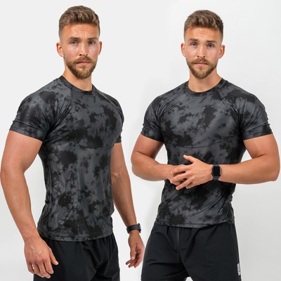 Nebbia Kompresné camouflage tričko Function