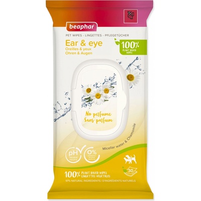 BEAPHAR BIO Ubrousky uši & oči 30 ks