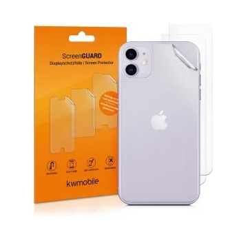 Image 1 of kwmobile 3x Защитно фолио за Apple iPhone 11 - прозрачен
