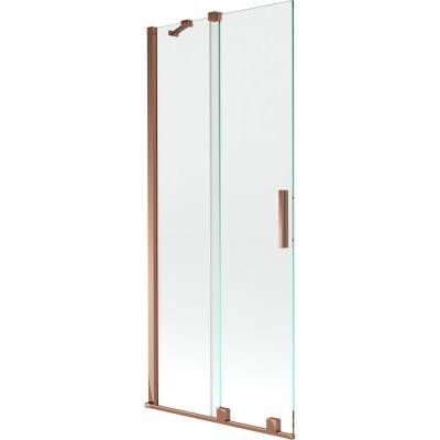 Mexen Velar двойна разтегателна вана 85 x 150 см, прозрачна, розово злато (896-085-000-01-60)