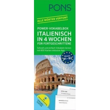 PONS Power-Vokabelbox Italienisch in 4 Wochen für Fortgeschrittene