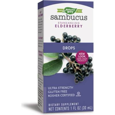 Nature's Way Sambucus Drops, 30 ml, Nature's Way (10493)