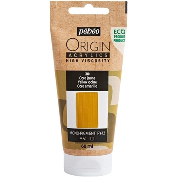 Pébéo Origin АКРИЛНА боя Yellow Ochre 60 ml 1 бр (817030)