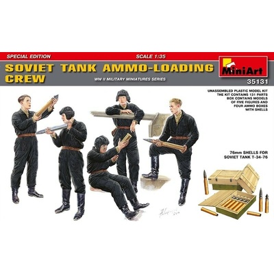 MiniArt Soviet Tank Ammo-Loading Crew Special Edition 1:35