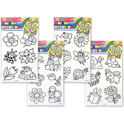 Anděl Předloha k barvám na sklo 1558 vyvýšená kontura – Zbozi.Blesk.cz