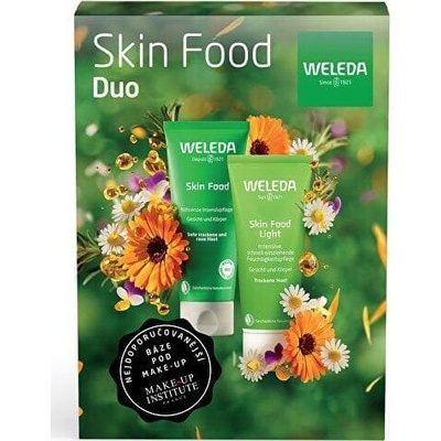 Weleda Skin Food Duo Face & Body pleťový a telový krém Skin Food Face and Body Cream 30 ml + pleťový a telový krém Skin Food Light Face and Body Cream 30 ml