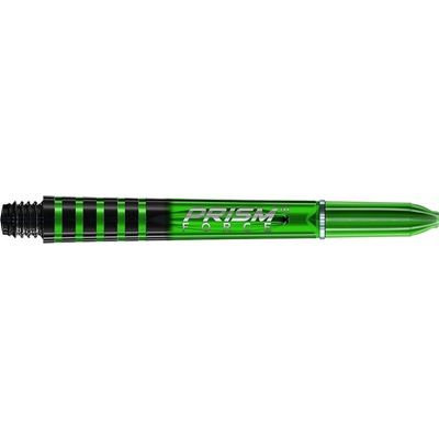 Winmau Prism force plastové dlouhé zelené