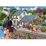 Ravensburger - Puzzle Whistle Stop Cottage - 1 000 piese